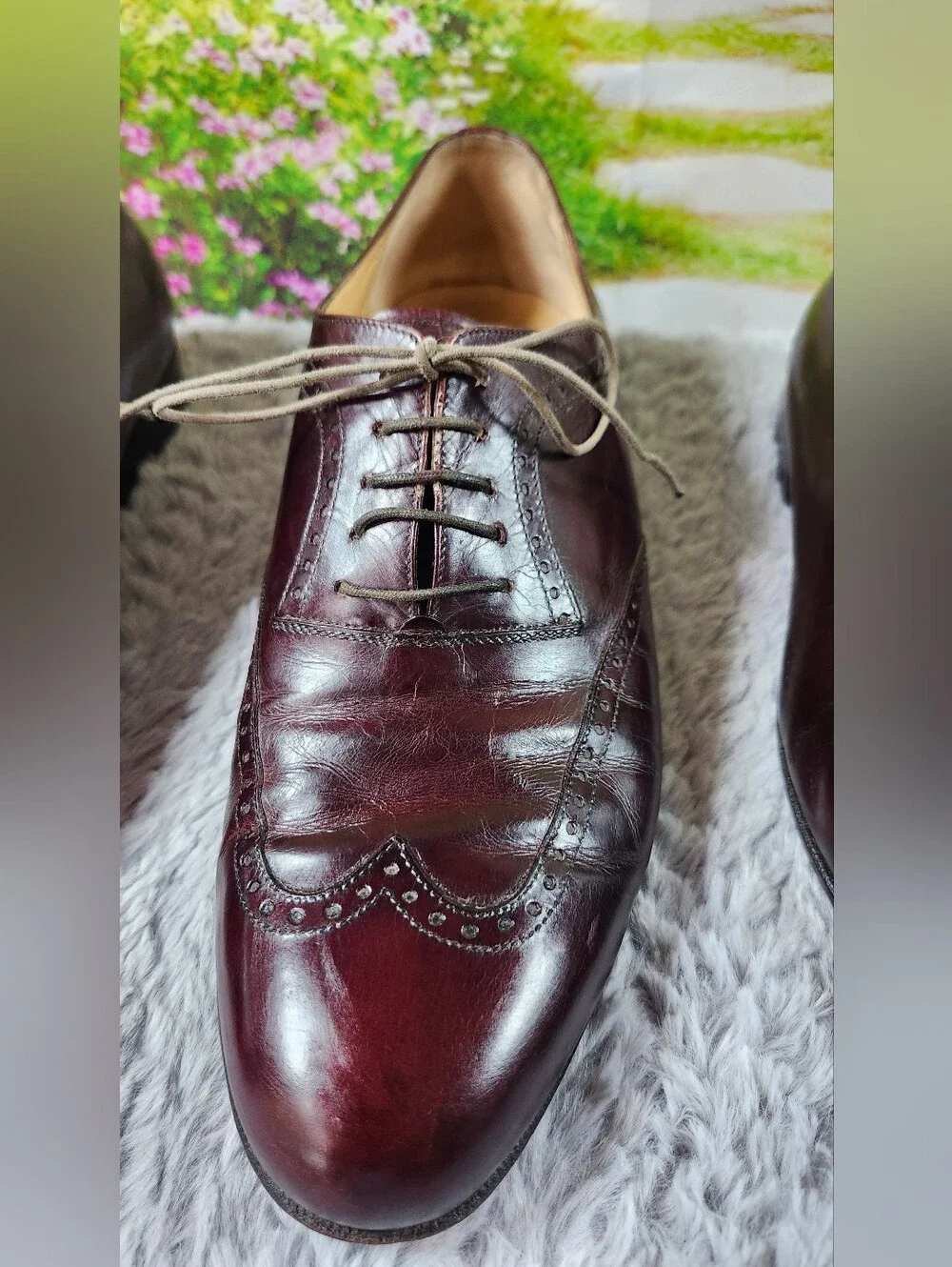 Salvatore Ferragamo Studio Men's Dress Shoes ,2 Pairs Size 7 EE Italian Leather.